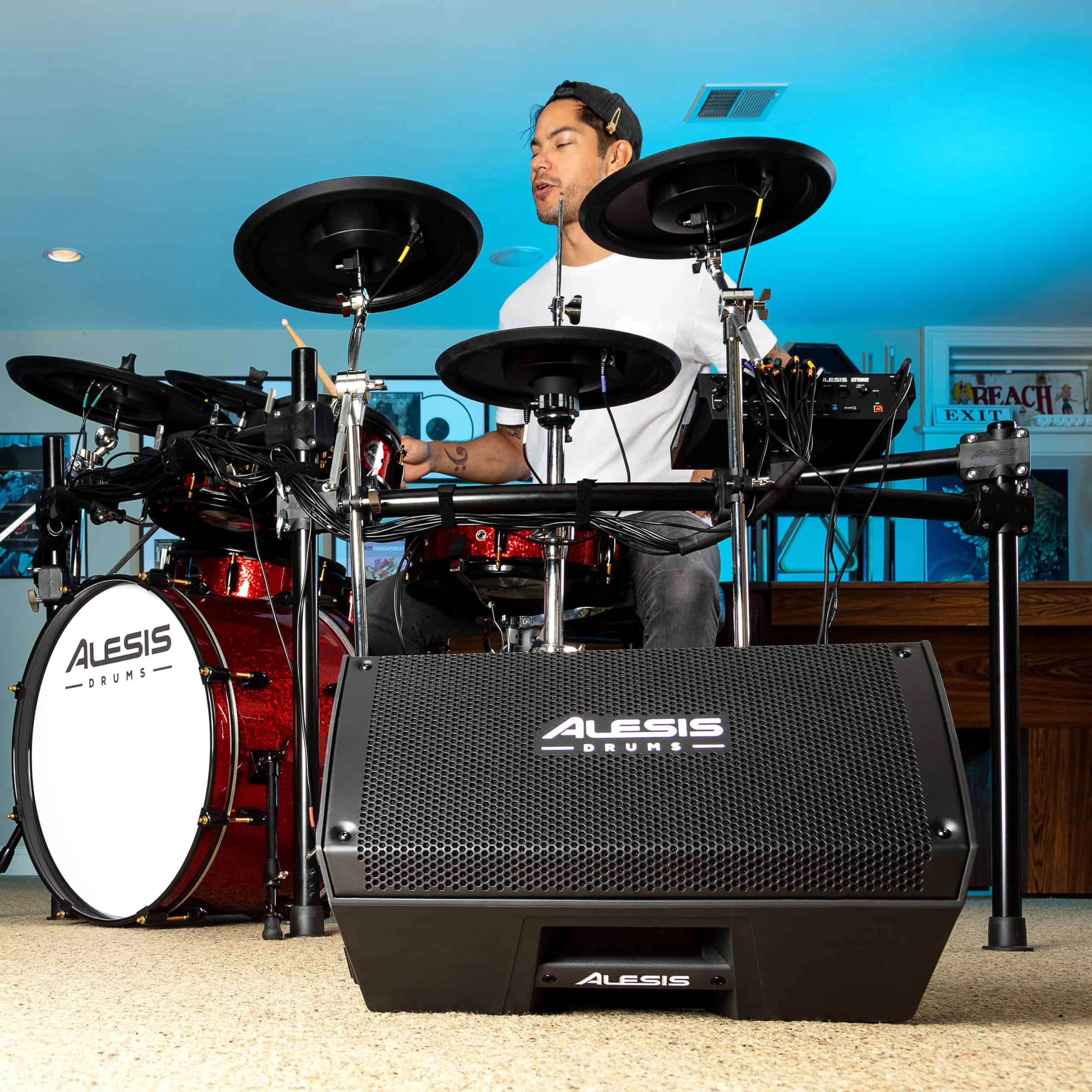 Alesis Drums’ New Strike AMP 8 a Powerful And Portable Practice Solution for Drummer