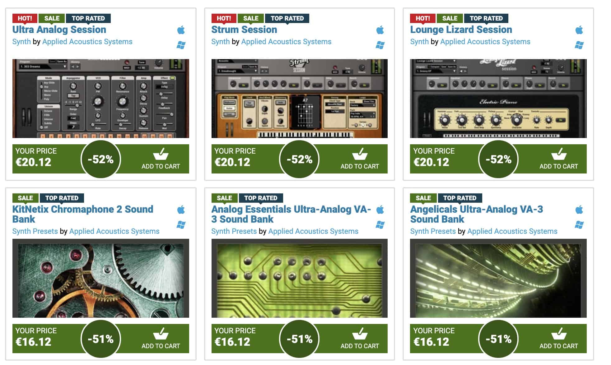 Applied Acoustics Systems  (AAS) Summer Sale