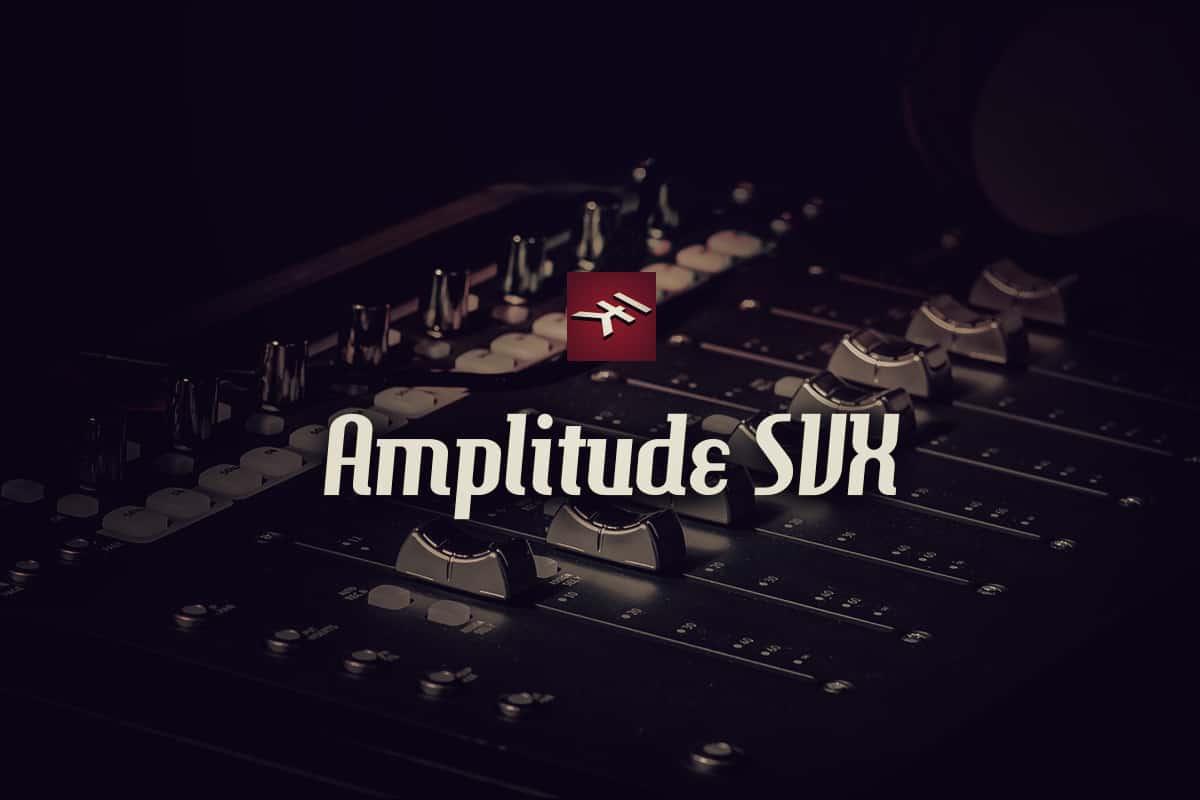 Amplitude SVX The blog clicked