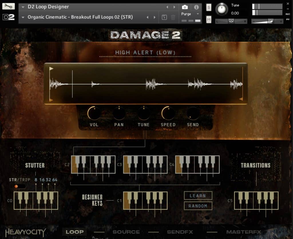 Heavyocity Releases Cinematic Blockbuster Percussion/Drum Library Damage 2 36 Damage 2 Loop Designer