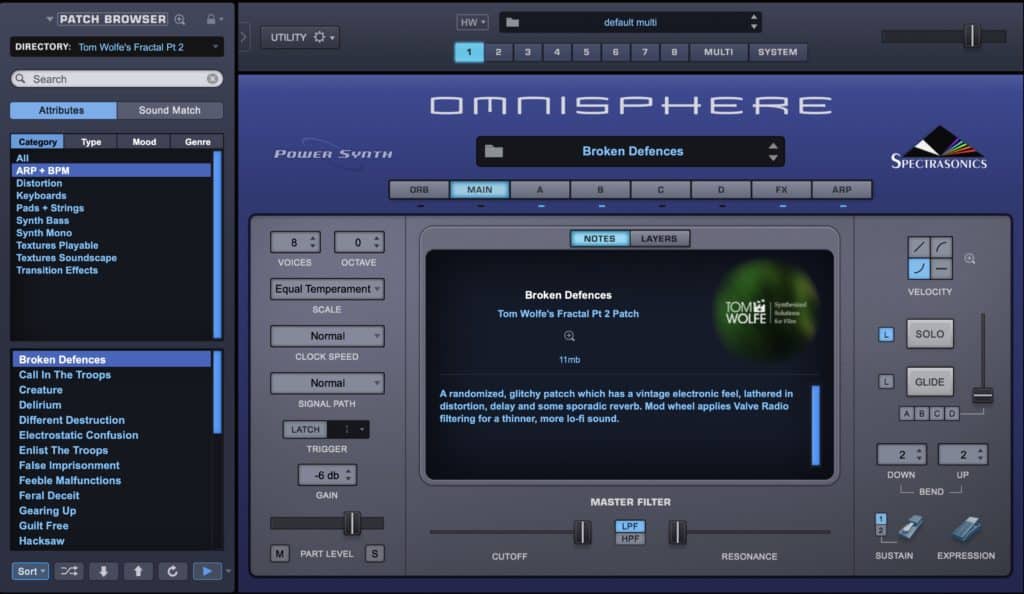 Fractal Pt. 2 for Omnisphere