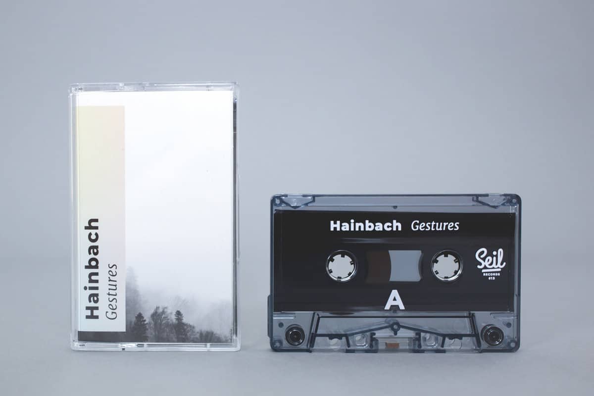 Gestures by Hainbach – 2nd Edition Dark Transparent Cassettes