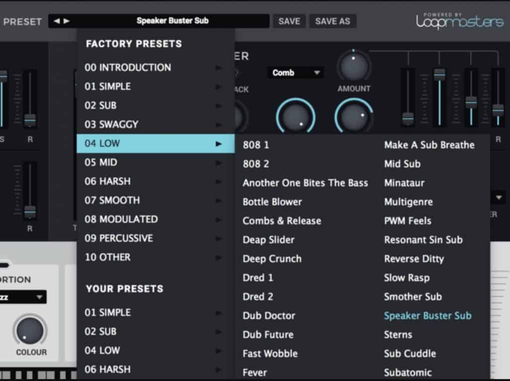 Loopmasters Bass Master Sale Presets