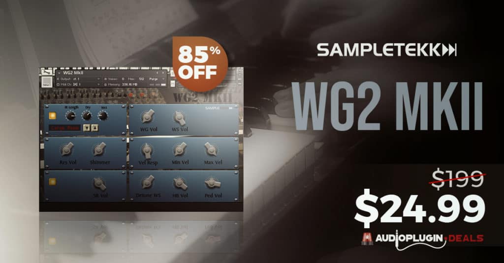 Sale on SampleTekk's WG2 MkII - The Ultimate Studio Grand Piano 3 SampleTekks WG2 MkII 1200x627 1