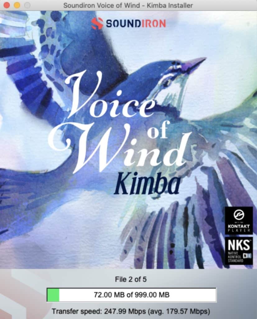 Soundiron's Voice of Wind: Kimba 6 Voice of Wind Kimba Installer