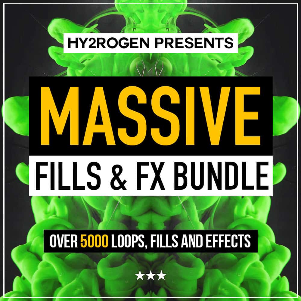 HY2ROGEN – Massive Fills & FX Bundle 62 hy2rogen mffb fills fx bundle 1000x1000 web