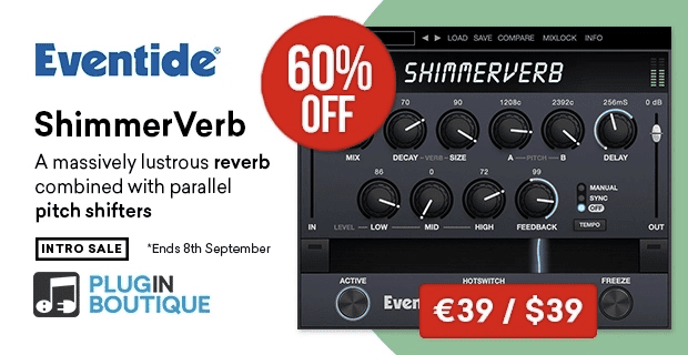 Eventide ShimmerVerb Introductory Sale 5 image 13