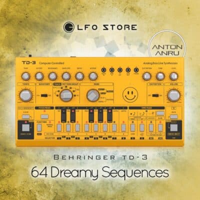 lfo store’s Behringer TD-3: 64 Dreamy Sequences (by Anton Anru)