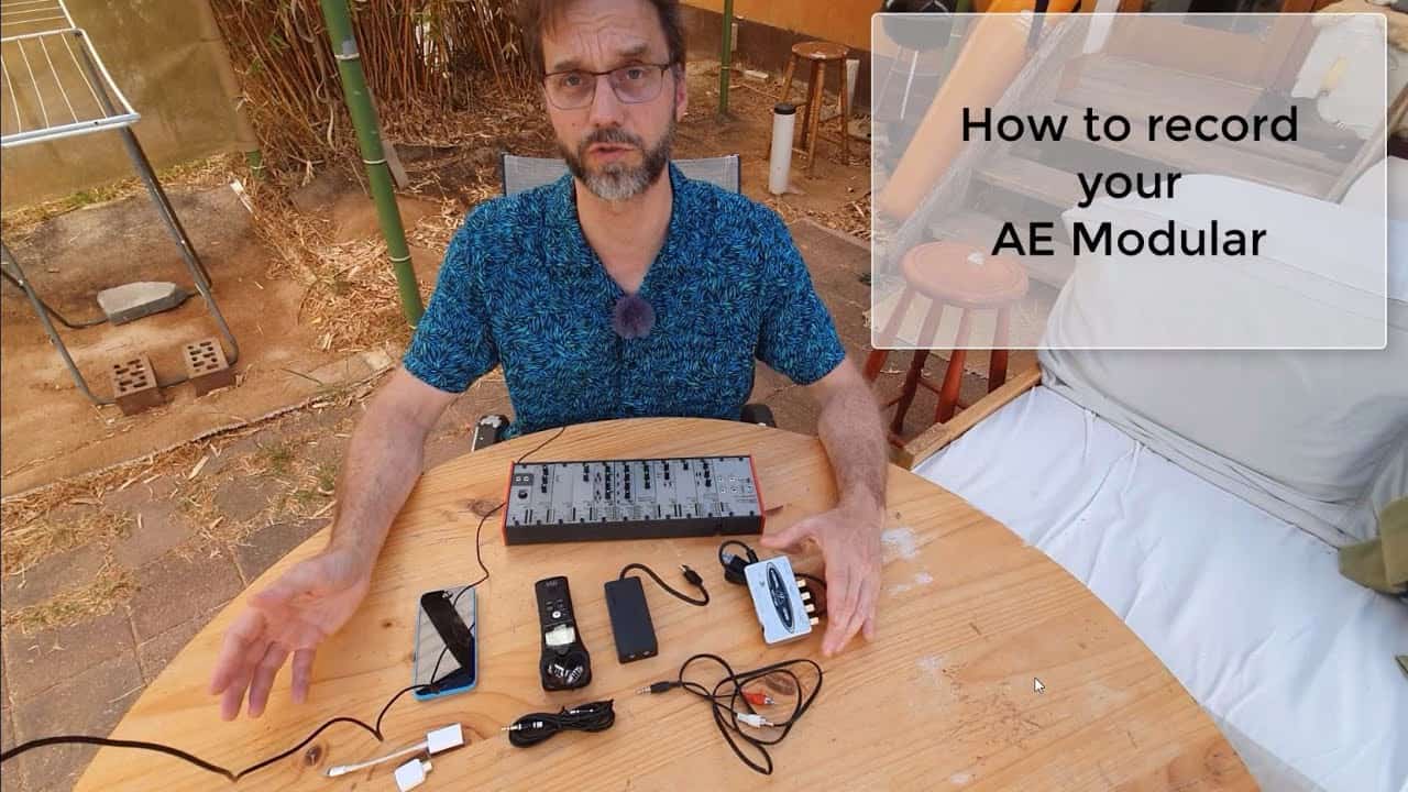 AE Modular Beginner Course – Getting Started 13 – How to Record Audio