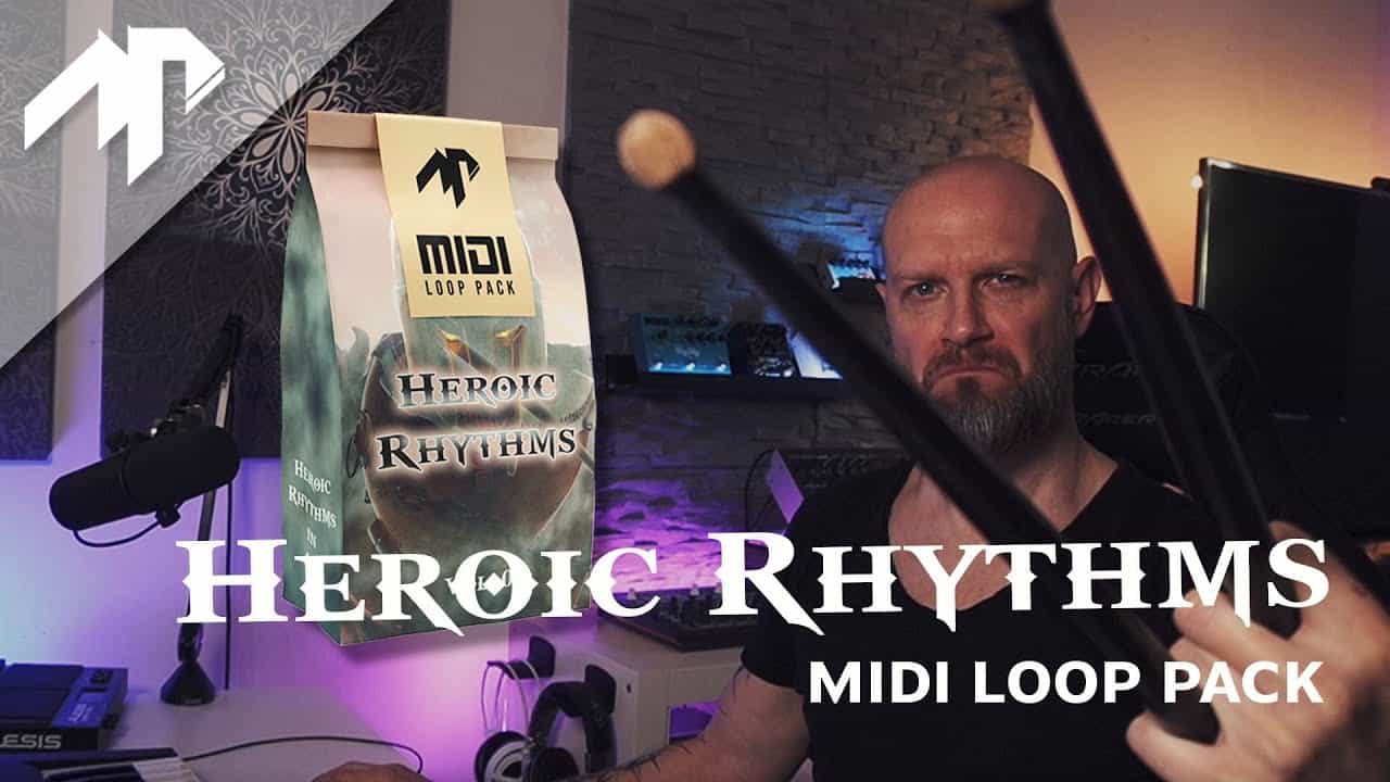 Heroic Rhythms MIDI Loop Pack | optimized for Heavyocity Damage 1