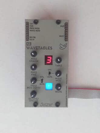AE Modular's WAVETABLES - A High-Quality Digital Wavetables OSC 32 wavetables photo