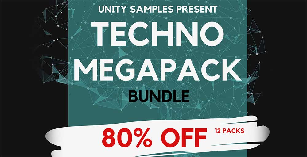 Unity Samples present TECHNO MEGAPACK Bundle 2 100x512 MEGAPACKWEB