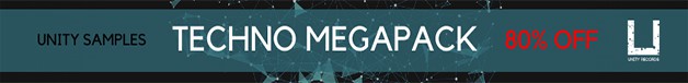 Unity Samples present TECHNO MEGAPACK Bundle 3 628x76 MEGAPACK
