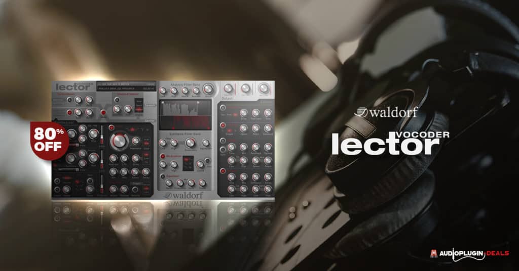 80% OFF LECTOR – A TREMENDOUSLY VERSATILE VOCODER BY WALDORF! 32 80 OFF LECTOR – A TREMENDOUSLY VERSATILE VOCODER BY WALDORF
