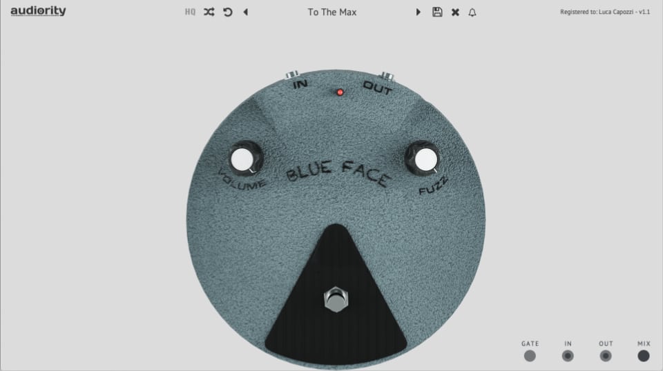 Audiority BlueFace GUI