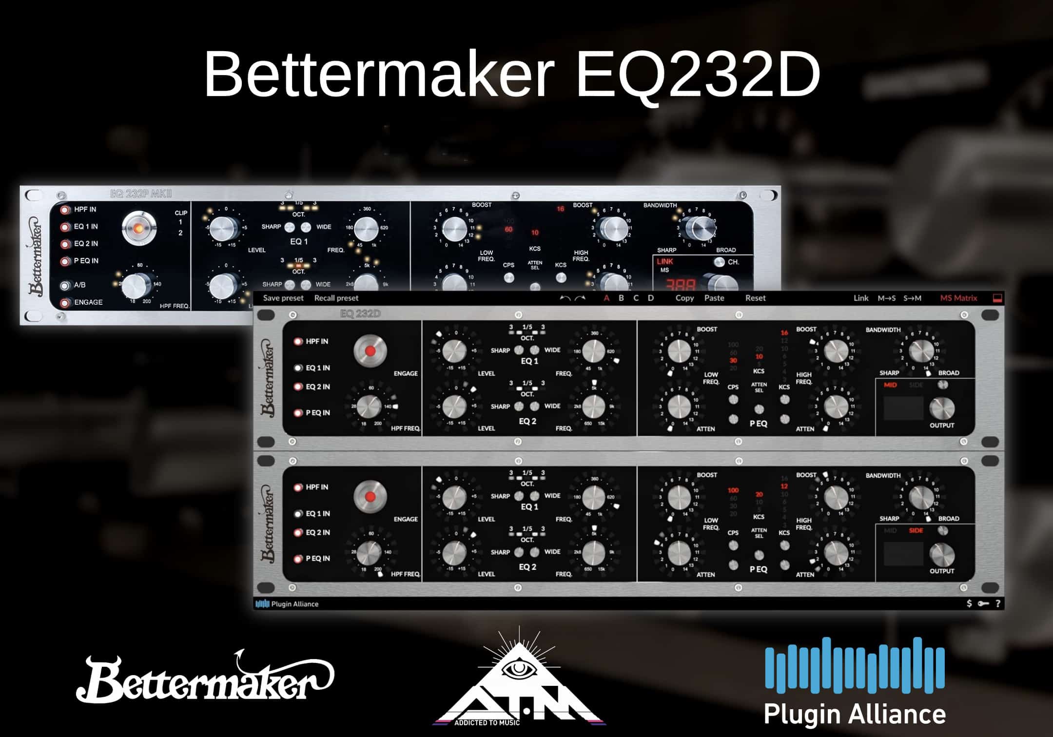 Plugin Alliance launches Bettermaker EQ232D