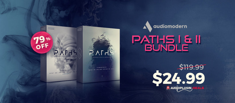 79% OFF Paths 1 & 2 Bundle by Audiomodern 4 FACEBOOK COVER PATHS BUNDLE