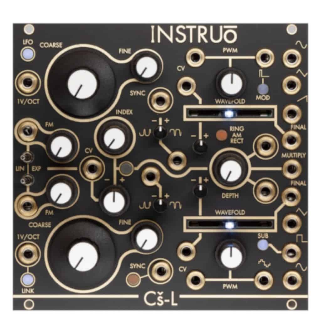 Complex Oscillator Cs-L by Instruō & DPO by Make Noise 86 INSTRUO CS L