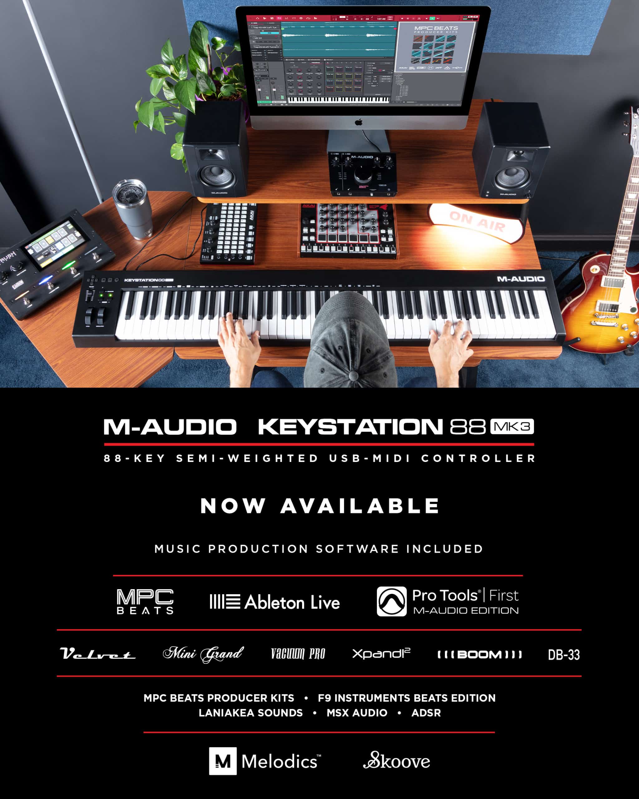 M-Audio Launches Keystation 88 MK3