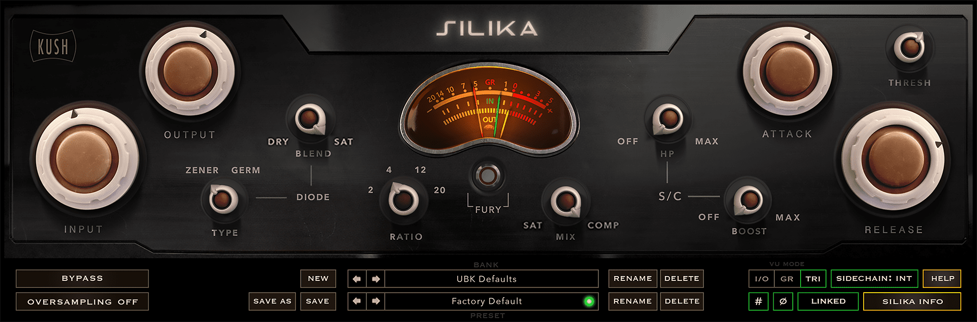 Review of SILIKA – Dual Diode Compressor | Kush Audio