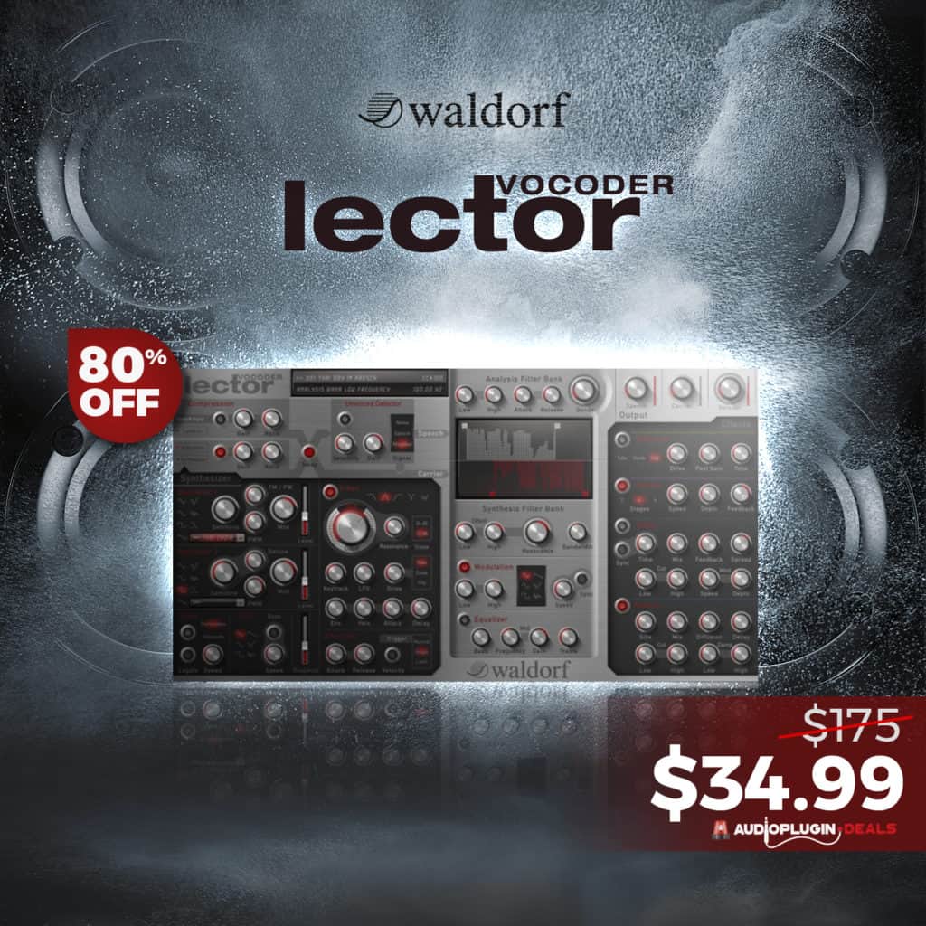 80% OFF LECTOR – A TREMENDOUSLY VERSATILE VOCODER BY WALDORF! 33 Lector Instagram