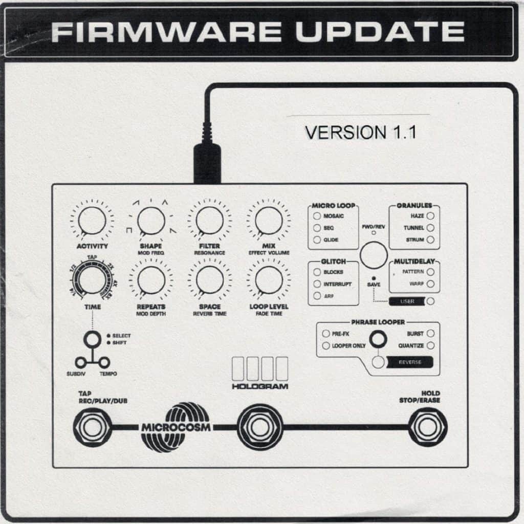 Microcosm Firmware v1.1 Update