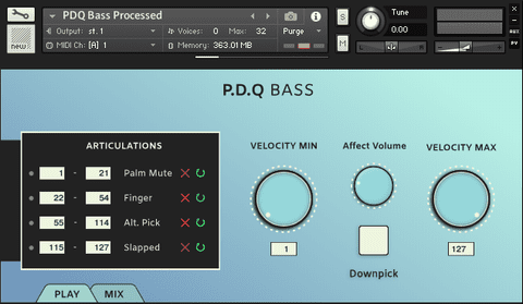 PDQ Bass Pretty Darn Quick Bass