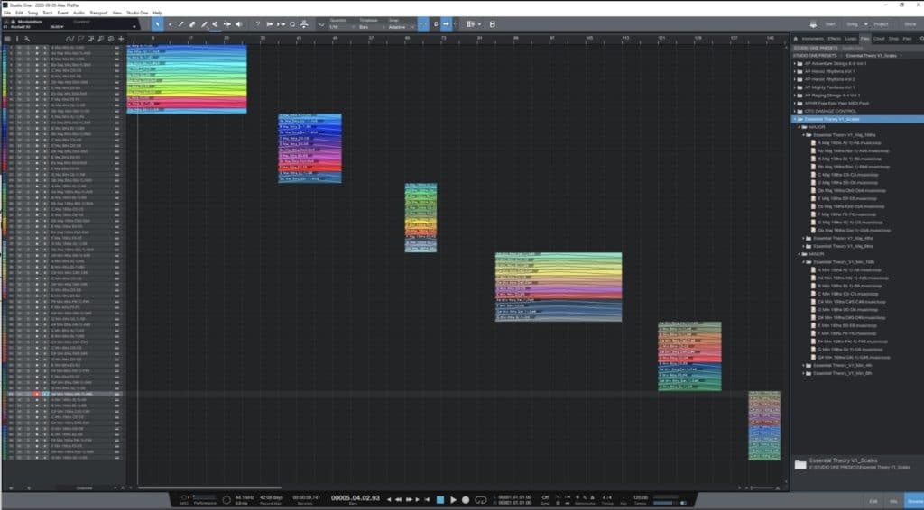 MIDI PACK - Essential Theory Vol. 01 - Scales 4 This pack has been created by composer Ben Thatcher