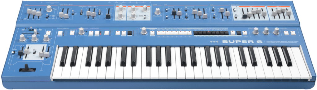 UDO Audio New Traditional Analog Synthesizer SUPER 6 9 UDO Super6 Cutout 07
