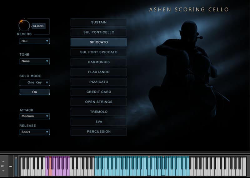 Wavelet Audio launches Ashen Scoring Cello for Kontakt Player2