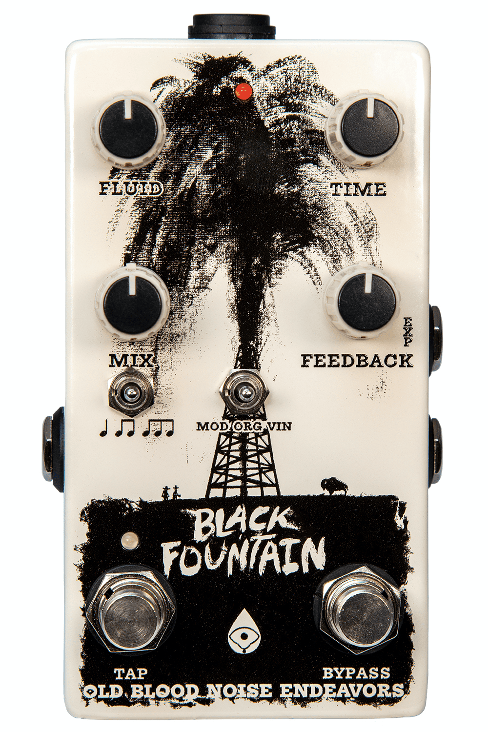 Old Blood Noise Endeavors’ BLACK FOUNTAIN V3 + TAP TEMPO