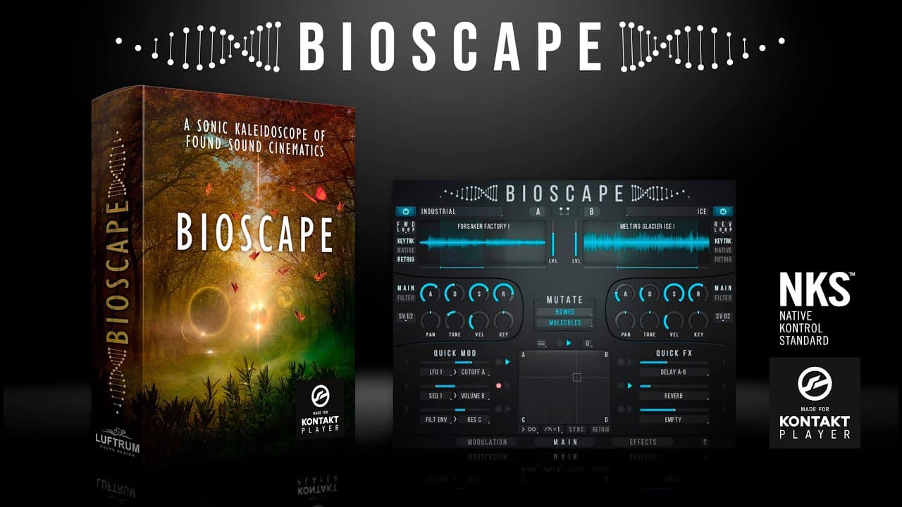 Bioscape Play Through for the Kontakt Player