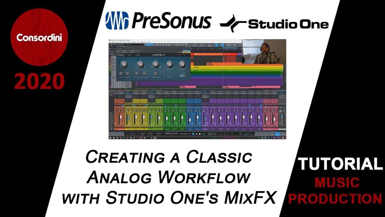 Creating a Classic Analog Workflow with Studio One’s MixFX – Music Production Tutorial