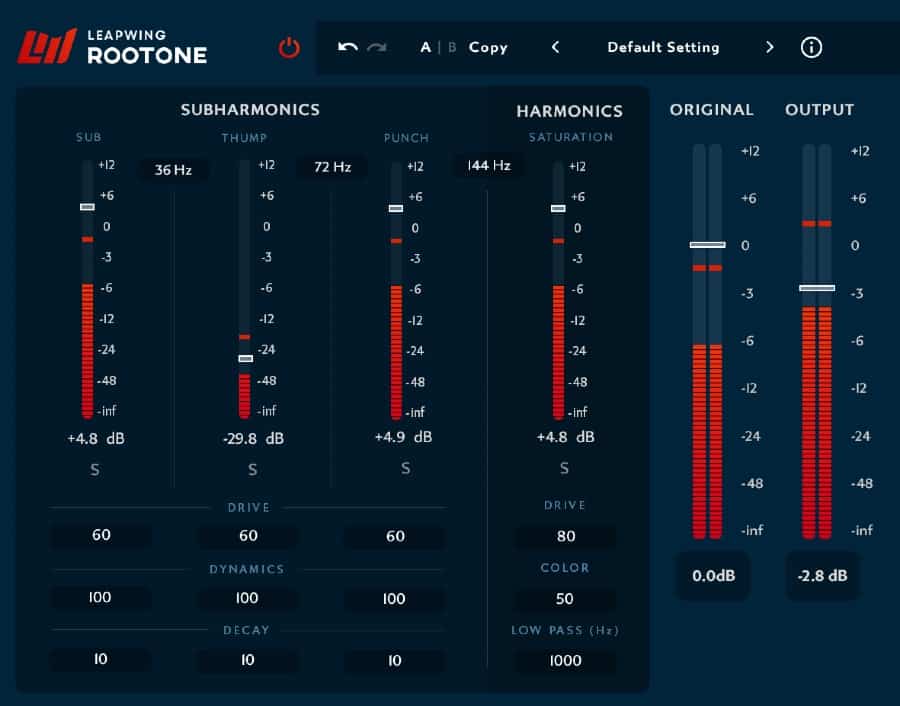 RootOne - Multi-band Subharmonics Generator & Shaper for Complete Low-end Control 2 rootone