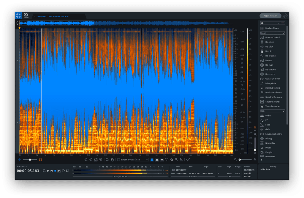 iZotope RX 8 Introductory Sale Continues 3 rx8 ui std hover