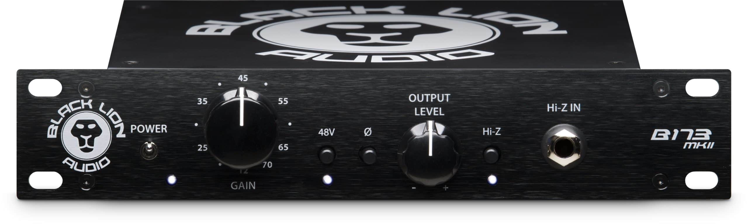 Black Lion Audio Releases  British-style B173 mkII and American-style B12A MkIII Pre-Amps