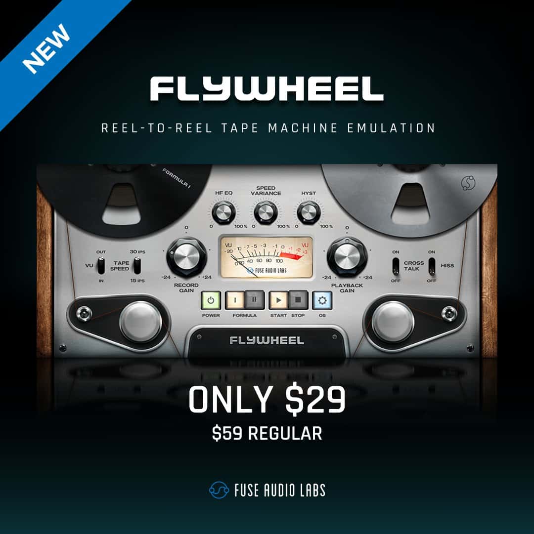 FLYWHEEL - Reel Analog Aesthetics 31 FLYWHEEL is available at an attractive 50 discounted