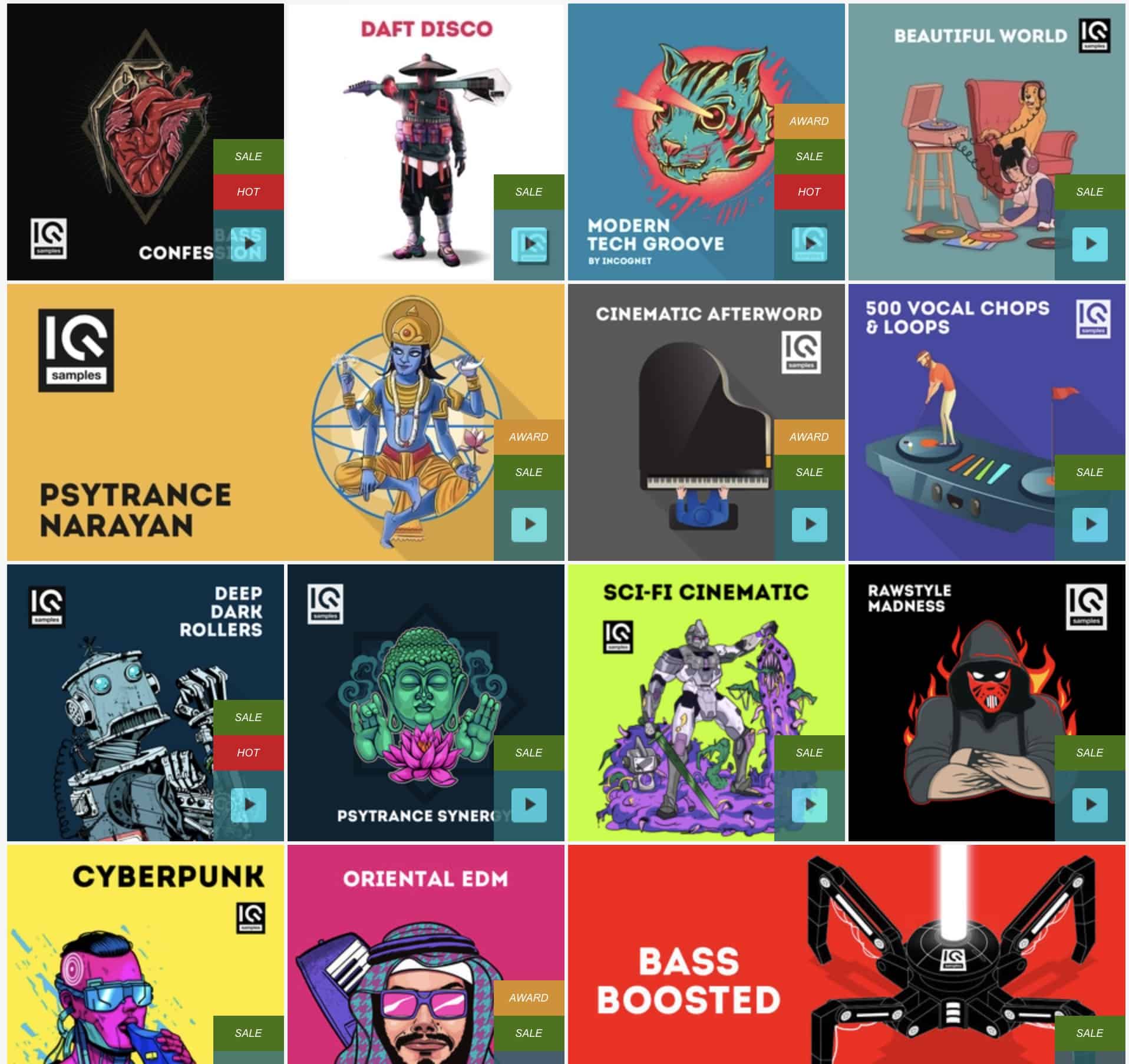 IQ Samples - 50% Birthday Sale