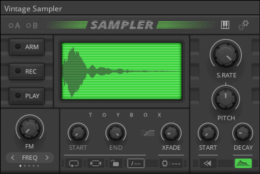 Toybox Launches New Vintage Sampler User Blocks for Reaktor 3 New Vintage Sampler User Blocks for Reaktor