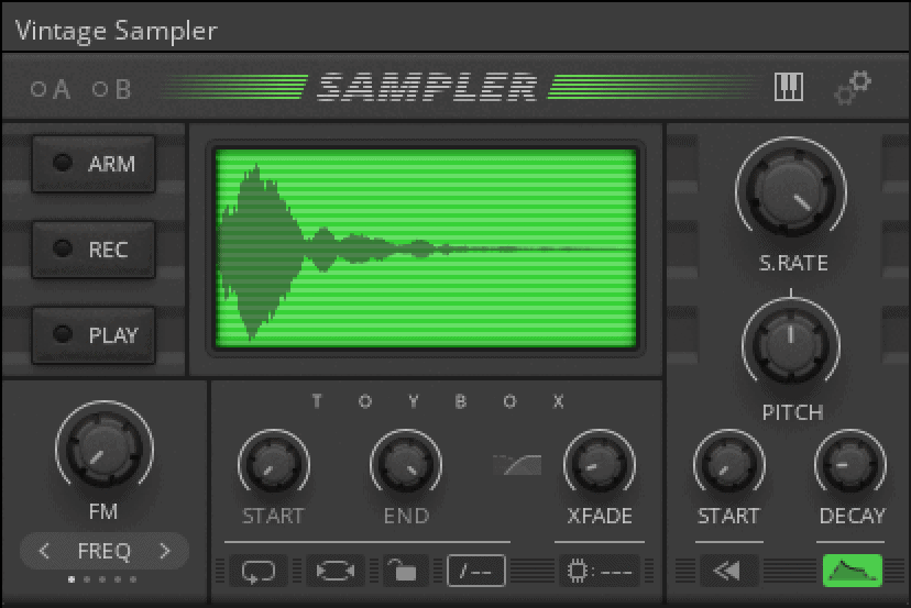 New Vintage Sampler User Blocks for Reaktor