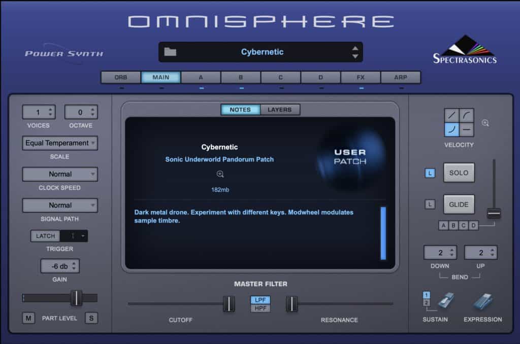 Luftrum Launches Pandorum for Omnisphere 2.6 4 Pandorum for Omnisphere 2.6 by Luftrum UI