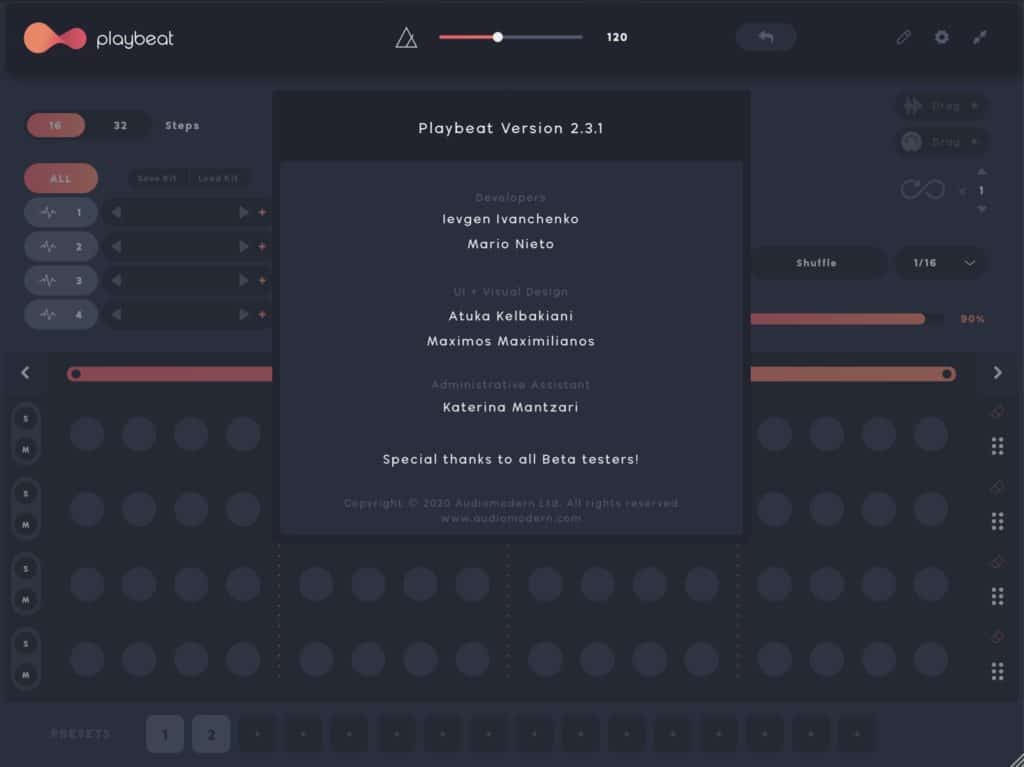 Playbeat 2.3.1 - The Creative Groove Randomizer 32 Playbeat 2.3.1
