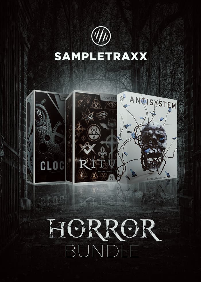 Sampletraxx Halloween Special – 83% Off Sampletraxx Horror Bundle!