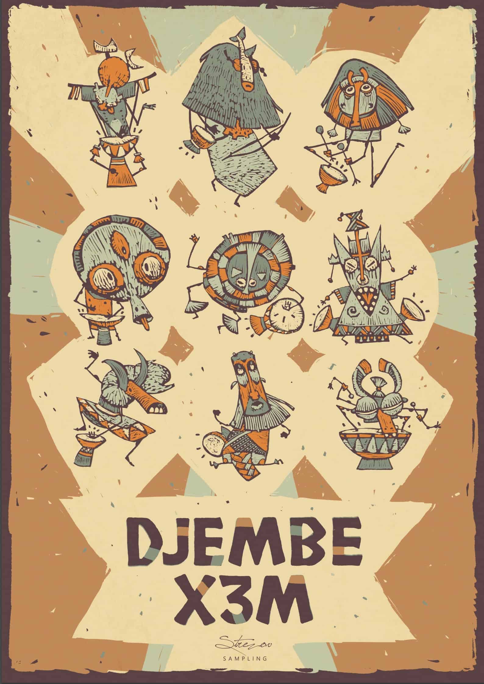Strezov Sampling’s DJEMBE X3M A Brand-new, Percussive Wave, Direct from Africa