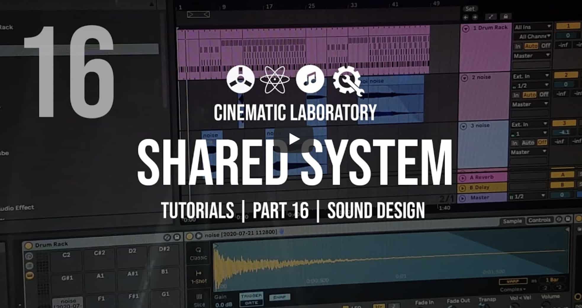 Shared System Tutorials Sound Design Making drum FX libraries