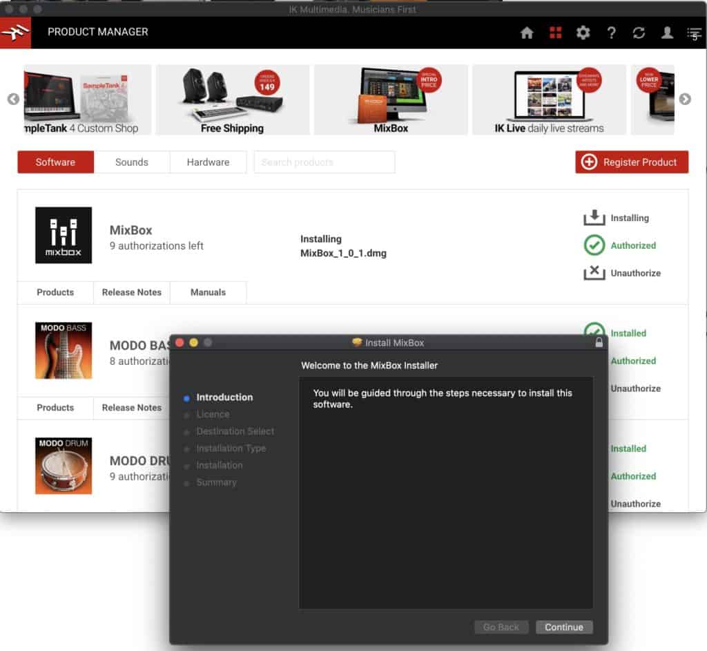 IK Multimedia Production Releases MixBox 1.0.1 Update 6 The MixBox 1.0.1 update
