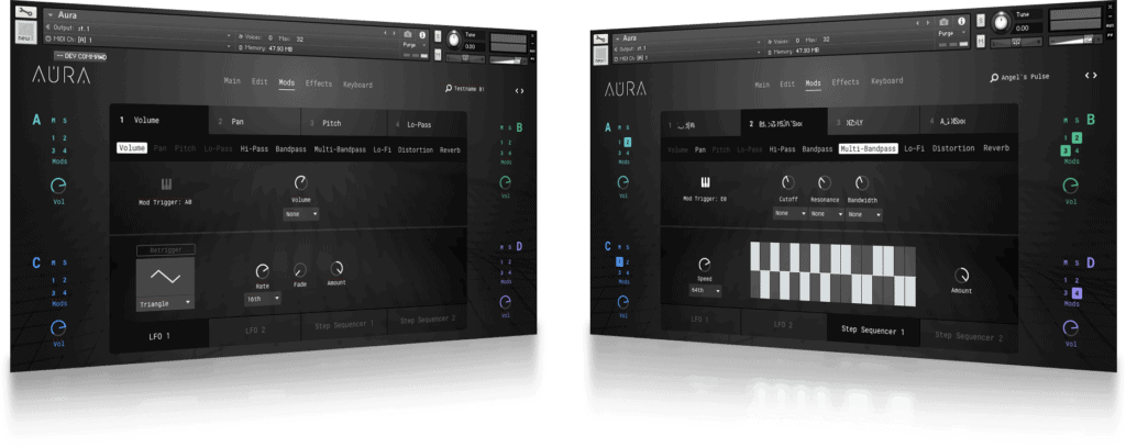 Vir2 Instruments' Aura Atmospheric Drone Builder With $50 Off Intro Offer 3 aura modsguiset