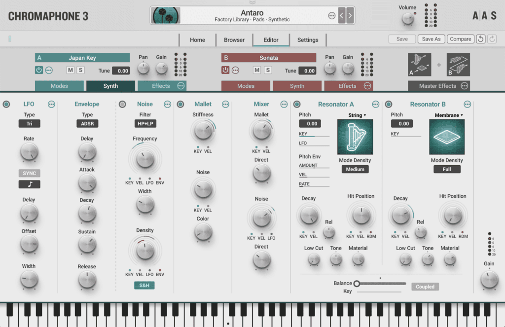 chromaphone 3 screenshot 2 synth