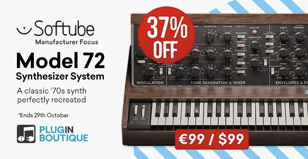 Softube Model 72 Synthesizer System Sale