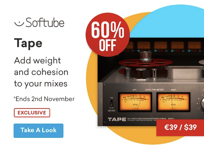 Last Chance: Up to 60% off Softube's Tape 3 image 78